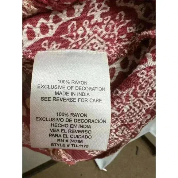 Alter'd State Paisley Long Sleeve Boho Style Dress Size‎ Small - Picture 9 of 10